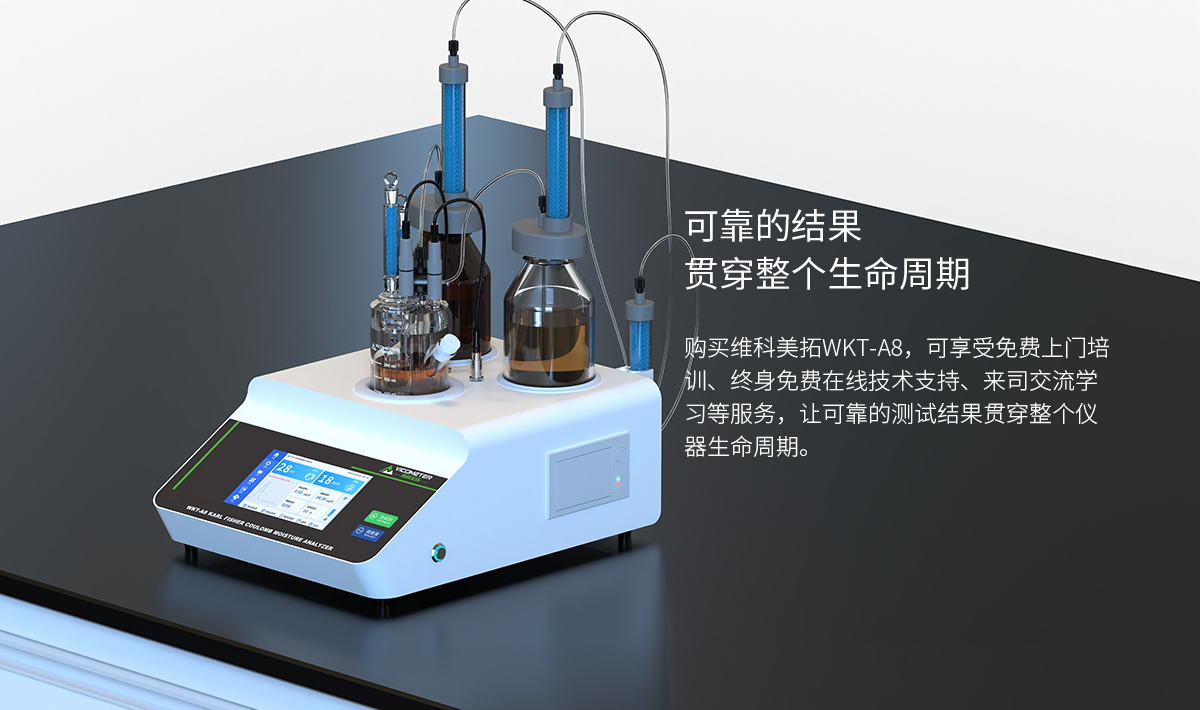 WKT-A8型全自動(dòng)微量水分測定儀（自動(dòng)換液）